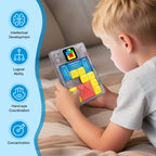 AI Huarong Road Magnetic Suction Block Sliding 500+ Levels Puzzle Toys Logical Thinking Training Brain-burning Board Game Toys