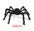 Giant Halloween Plush Black Spider