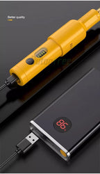 Handheld Electric Carving Tool Set For Furniture Woodworking Carving Lithium Electric Wood Chiseling 20PCS Blade Polishing Tool