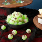 Wholesale Glow in The Dark Halloween Luminous Bouncy Balls Eyeballs Decoration Haunted House Home Bar Horror Props Fake Eyeballs