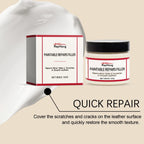 Leather Restoring Paste Natural Leather Filler Repair Compound Leather Restoration Cream For Tears Crack Burns Holes Filler