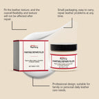 Leather Restoring Paste Natural Leather Filler Repair Compound Leather Restoration Cream For Tears Crack Burns Holes Filler