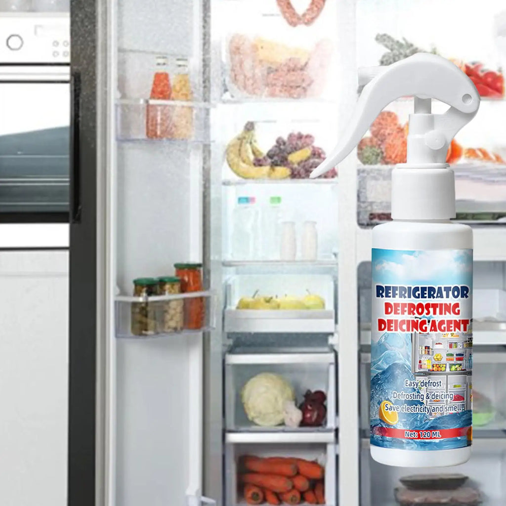 Fridge Defrosting Spray De Icer Spray Freezer Cooler Cleaner Home Freezer Fresh Spray Food Freshing Fridge Defrosting Agent