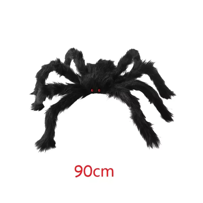 Giant Halloween Plush Black Spider