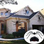 Giant Halloween Plush Black Spider