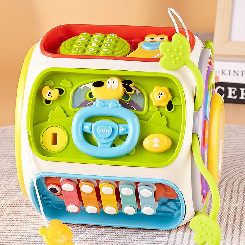 Baby Cell Phone Toy Children's Music Mobile Speaker With Sound Light Education Development Toy For 12 Months Kids Gifts