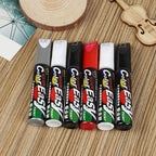 Car Paint Scratches Repair Pen Brush Waterproof Paint Marker Pen Car Tyre Tread Care Automotive Maintain Black White Red Silver