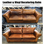 Leather Vinyl Recoloring Balm Repair Paste 4 Colors Black Brown Gray Leather Scratch Fade Crack Restorer DIY Repair Kit