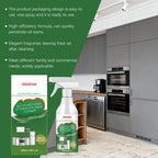 Kitchen Multifunctional Appliance Cleaner Enzyme Based Formula Mild Safe Removes Grease Dirt For Microwave Oven Fridge 100ml