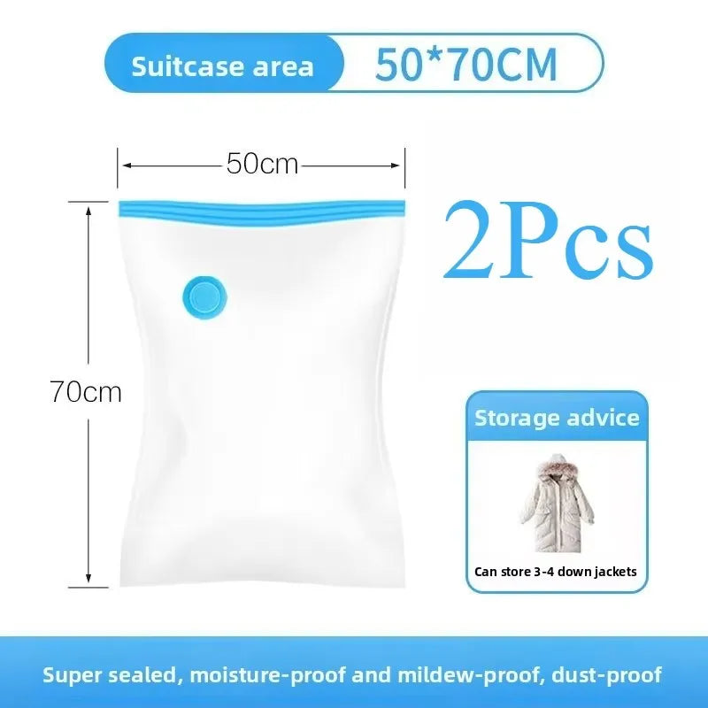 USB C Rechargeable Electric Vacuum Pump Low Noise Portable Lightweight Air Pump for Travel Compression Bag Storage Space Saving
