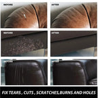 Leather Vinyl Recoloring Balm Repair Paste 4 Colors Black Brown Gray Leather Scratch Fade Crack Restorer DIY Repair Kit