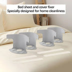 Universal Bedsheet Corner Tightener Clips Invisible Bedspread Secure Holder Non-Slip Sheet Holders Secure Bed Sheets