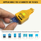 DC 24V Automotive Blade Fuses Tester and Puller Check for Circuit Breakers for Car ATR ATO/ATC ATM Reset Fuse Removal Tool