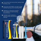 Welding Glue High Temperature Resistant Casting Repair Liquid Welding Filler Metal Repair Glue for Metal Defects and Repairs