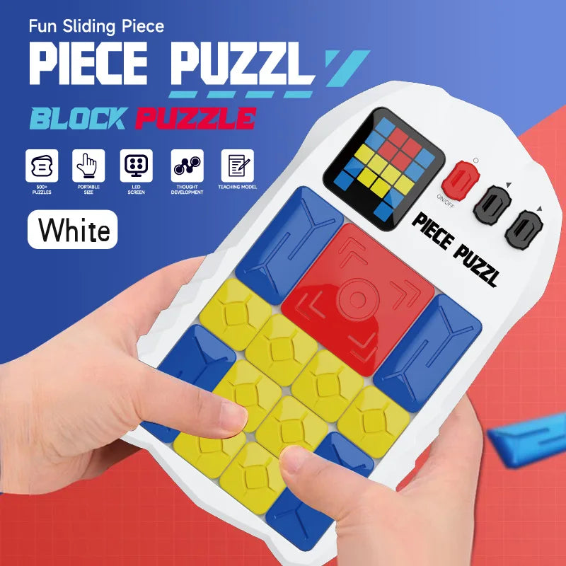 Huarong Road Magnetic Suction Block Sliding Puzzle for CHILDREN's Logical Thinking Training Brain-burning Board Game Toys
