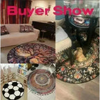 Christmas 3D Gift Illusion Round Rug