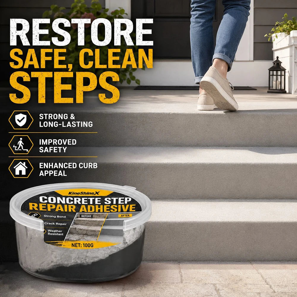 Concrete Patch Repair Adhesive Step Cracks Filler Repair Sealant High Strength Strong Bonding Permanently Bonding Cracked