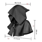 Plague Doctor Mask Cloak Dress Up Costume Halloween Trendy Spooky Play Leather Bird Beak Mask Cospaly Steampunk Photography Prop
