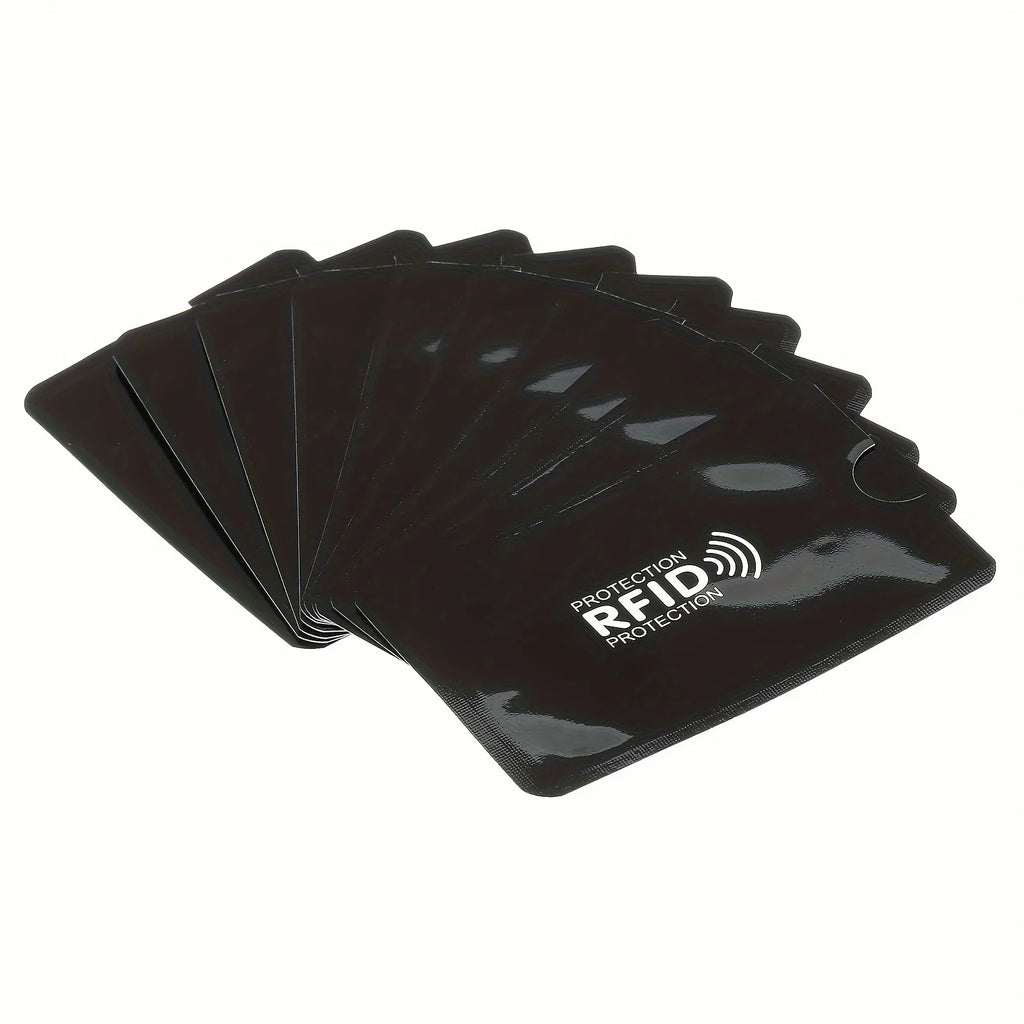 16 Pcs RFID Protection Card Sleeves - Secure Your Credit and Debit Cards- Simple Style for Everyday Use