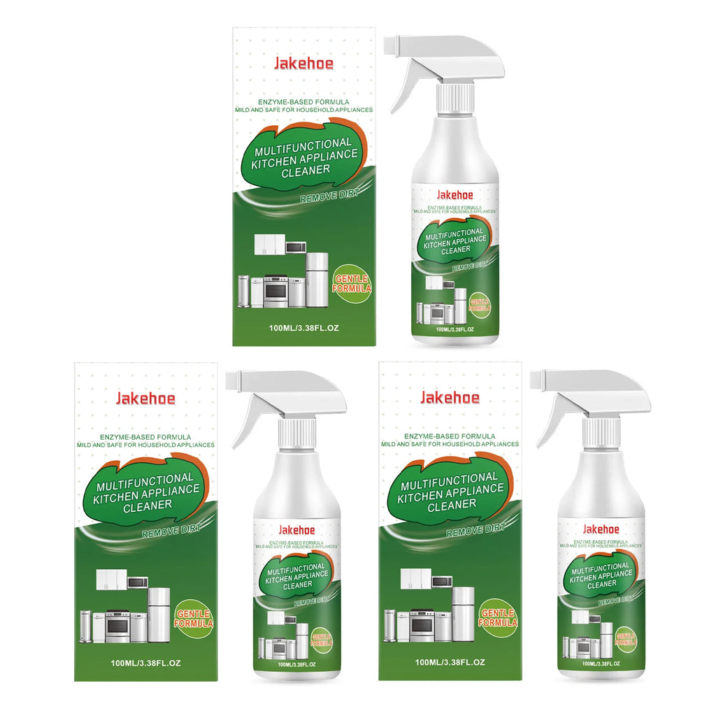 Kitchen Multifunctional Appliance Cleaner Enzyme Based Formula Mild Safe Removes Grease Dirt For Microwave Oven Fridge 100ml