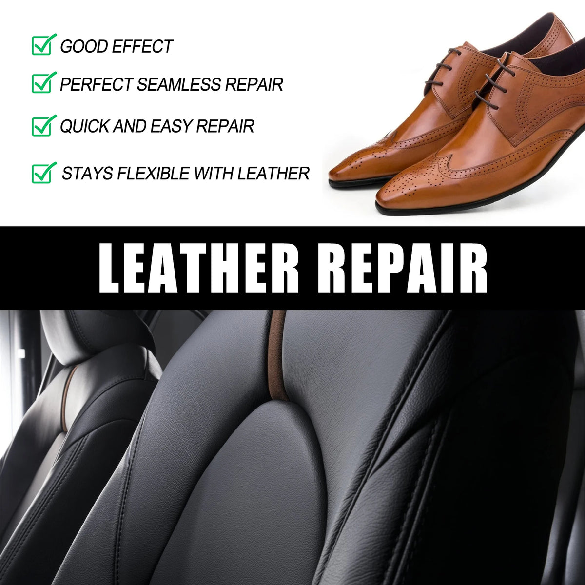 Leather Restoring Paste Natural Leather Filler Repair Compound Leather Restoration Cream For Tears Crack Burns Holes Filler