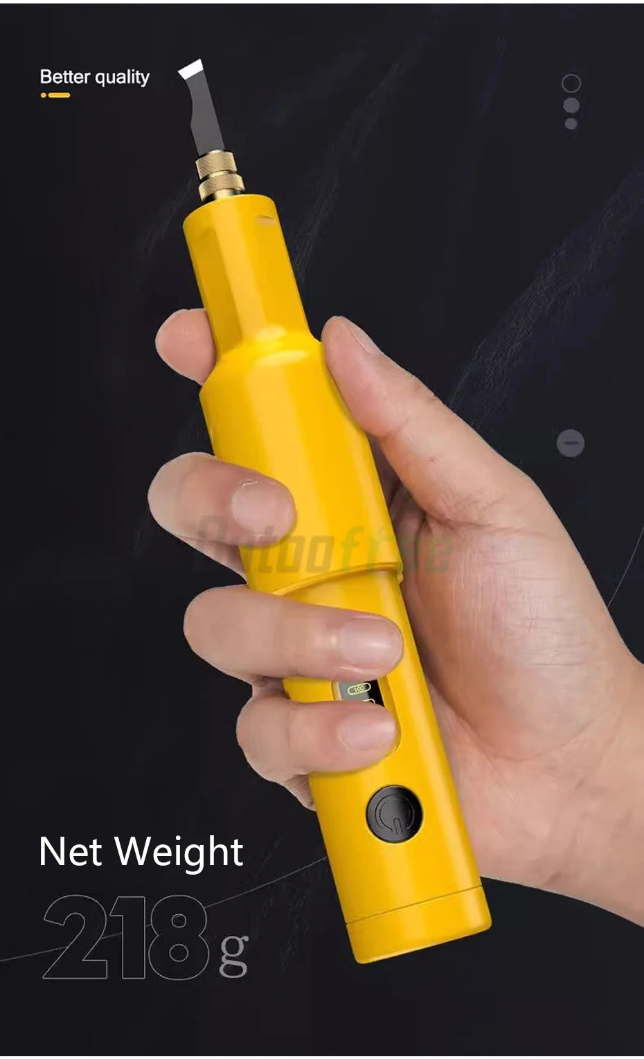 Handheld Electric Carving Tool Set For Furniture Woodworking Carving Lithium Electric Wood Chiseling 20PCS Blade Polishing Tool