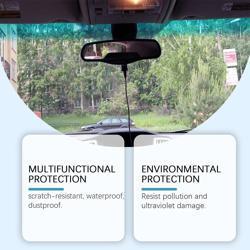 5-1PC 120ml Car Coating Hydrophobic Protection Quick-Dry Car Polishing Maintenance Spray Water Repellent Spray Car Accessories