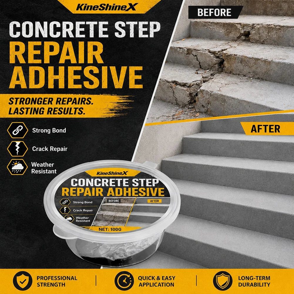 Concrete Patch Repair Adhesive Step Cracks Filler Repair Sealant High Strength Strong Bonding Permanently Bonding Cracked