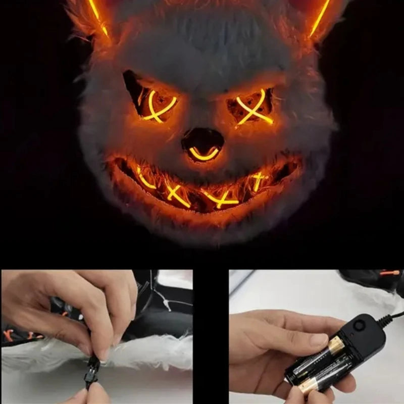 LED Halloween Animal Mask