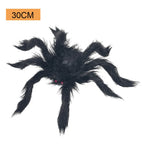 Giant Black Spider Halloween Decor