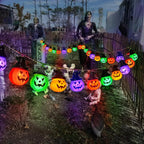 Halloween Pumpkin String Lights