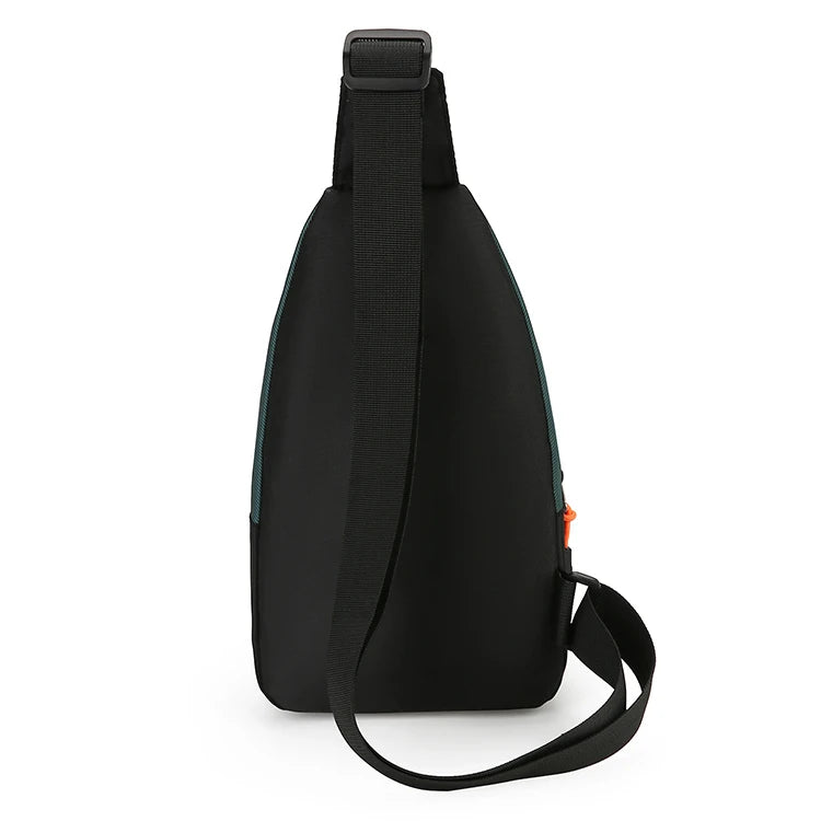 Men's Leisure Outdoor Hiking Bike Shoulder Bag, Waterproof Sports Crossbody Bag, Travel Backpack, Men's Chest Bag, Shoulder Bag