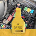 DC 24V Automotive Blade Fuses Tester and Puller Check for Circuit Breakers for Car ATR ATO/ATC ATM Reset Fuse Removal Tool
