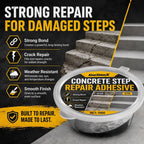 Concrete Patch Repair Adhesive Step Cracks Filler Repair Sealant High Strength Strong Bonding Permanently Bonding Cracked