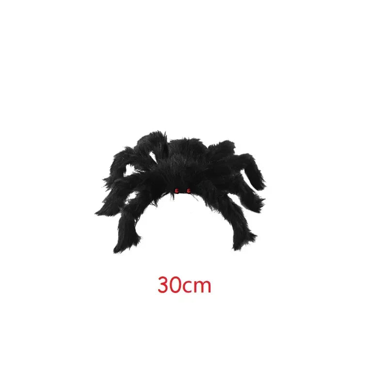 Giant Halloween Plush Black Spider