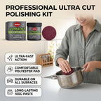 Furniture Polishing Cream Remove Scratches & Oxidation Stains Restore Shine Long-Lasting Protective Layer Renovation Care Paste