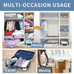 1/3/5/10PCS Vacuum Storage Bags with Valve Quilt Compression Pouch Space Saving Clothes Organizer Vacuum Bag Vacuum Sealing Bags