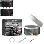 Leather Vinyl Recoloring Balm Repair Paste 4 Colors Black Brown Gray Leather Scratch Fade Crack Restorer DIY Repair Kit