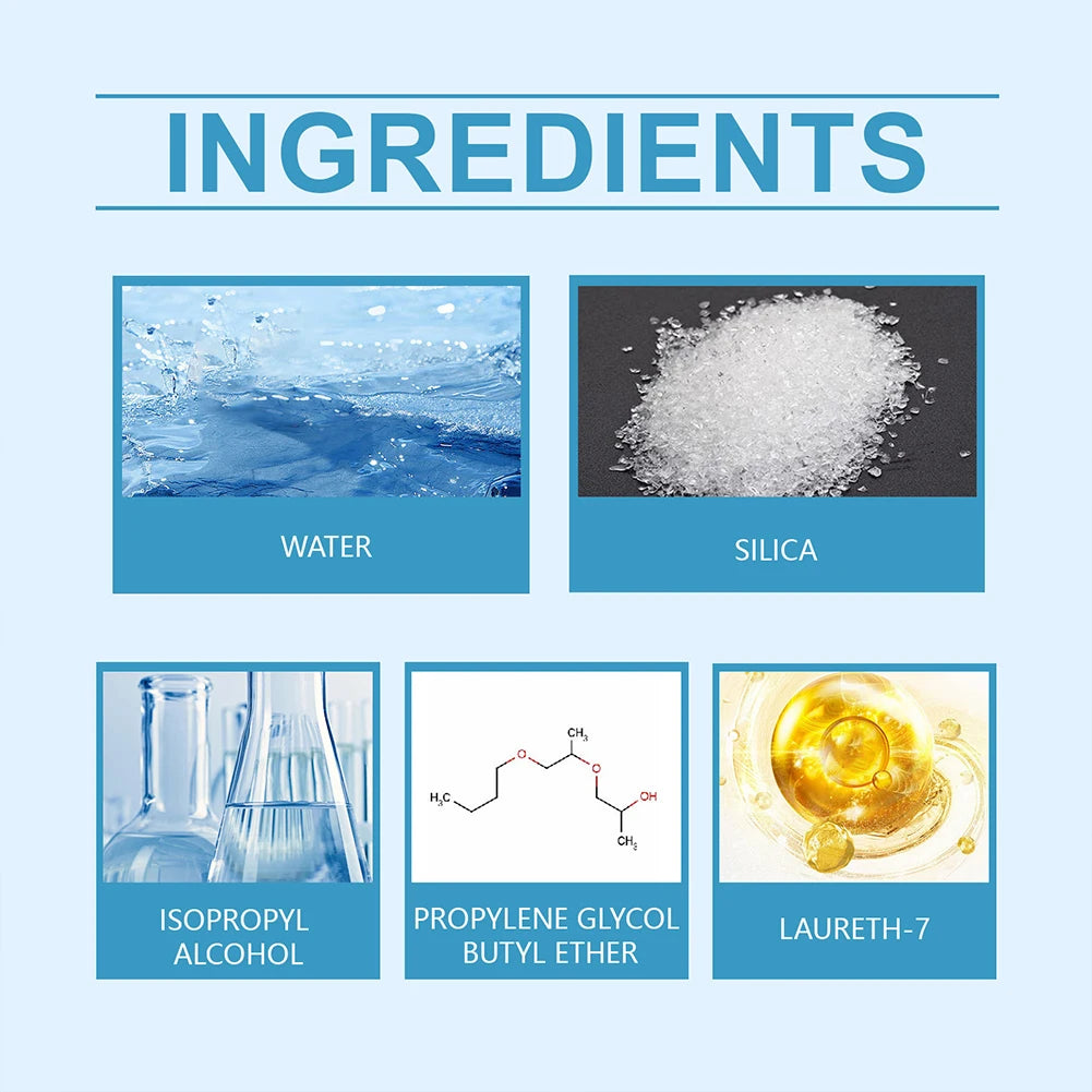 5-1PC 120ml Car Coating Hydrophobic Protection Quick-Dry Car Polishing Maintenance Spray Water Repellent Spray Car Accessories