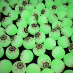 Wholesale Glow in The Dark Halloween Luminous Bouncy Balls Eyeballs Decoration Haunted House Home Bar Horror Props Fake Eyeballs