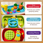 Baby Cell Phone Toy Children's Music Mobile Speaker With Sound Light Education Development Toy For 12 Months Kids Gifts