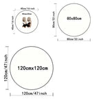 Halloween 3D Illusion Vortex Round Rug