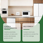 Kitchen Multifunctional Appliance Cleaner Enzyme Based Formula Mild Safe Removes Grease Dirt For Microwave Oven Fridge 100ml