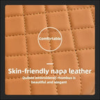 Car Armrest Box 7.5cm Thicken Height Pad Arm Rest Cushion with Pocket Tissue Cup Holder Memory Cotton Elbow Support  Height Pad