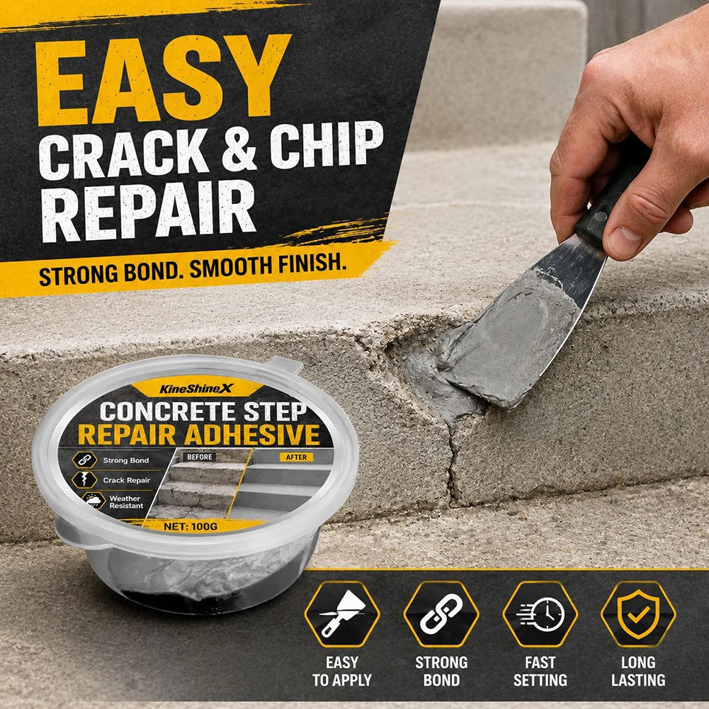 Concrete Patch Repair Adhesive Step Cracks Filler Repair Sealant High Strength Strong Bonding Permanently Bonding Cracked