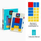 AI Huarong Road Magnetic Suction Block Sliding 500+ Levels Puzzle Toys Logical Thinking Training Brain-burning Board Game Toys