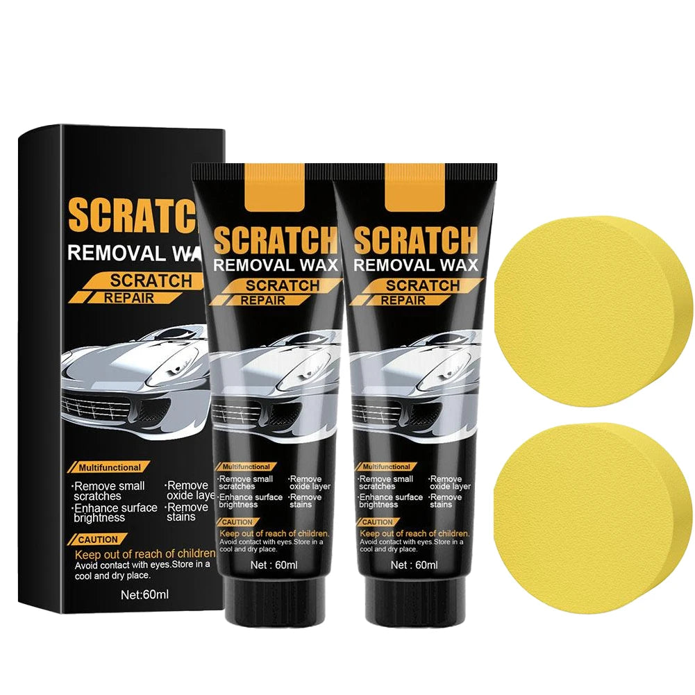 Car Scratch Repair Paste Surface Oxide Layers Stains Repairs Paint Scratches Remover Improves Automotive Gloss Restores Light
