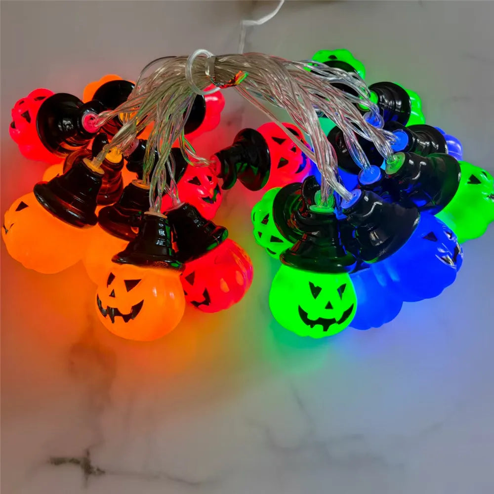 Halloween Pumpkin String Lights