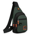 Men's Leisure Outdoor Hiking Bike Shoulder Bag, Waterproof Sports Crossbody Bag, Travel Backpack, Men's Chest Bag, Shoulder Bag