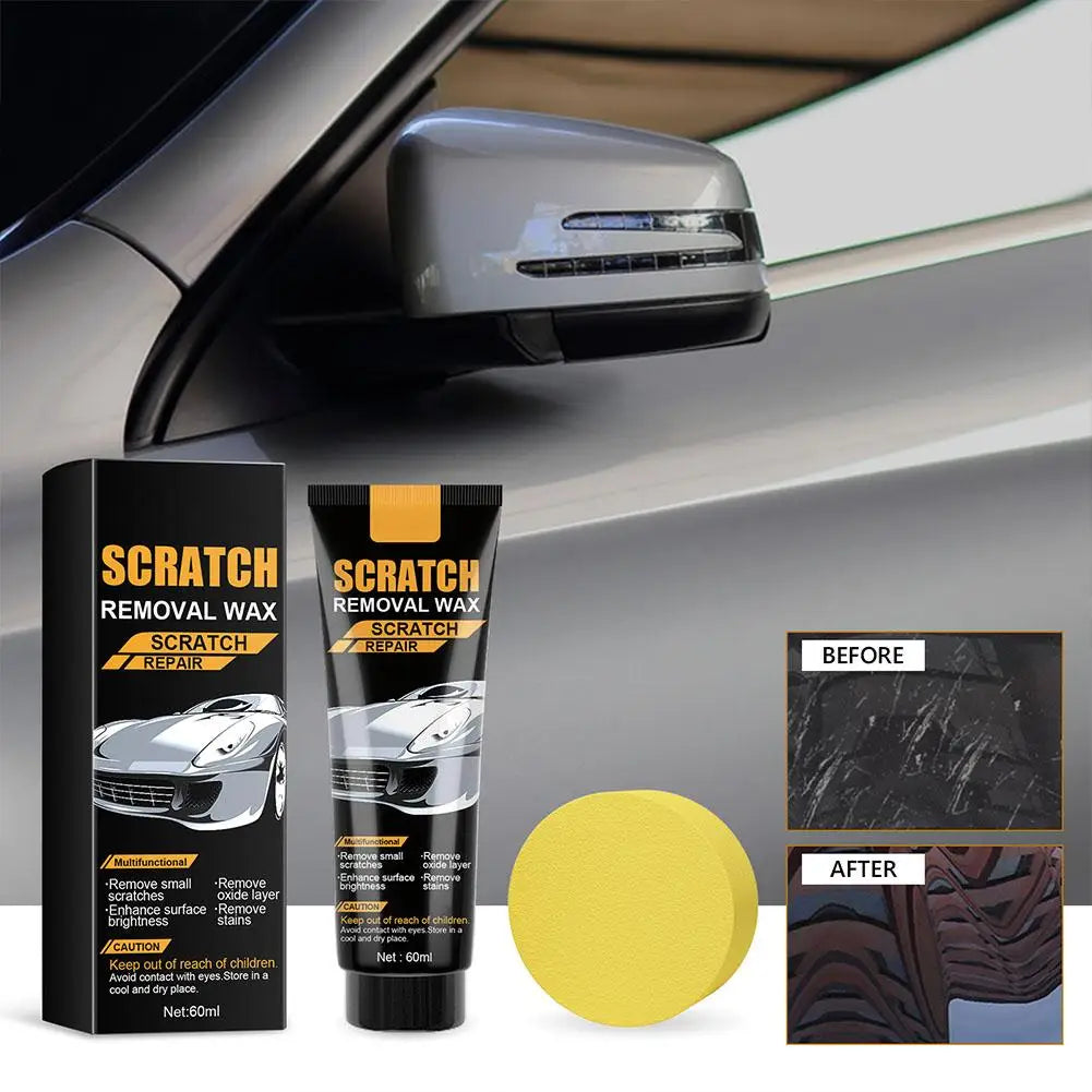 Car Scratch Repair Paste Surface Oxide Layers Stains Repairs Paint Scratches Remover Improves Automotive Gloss Restores Light